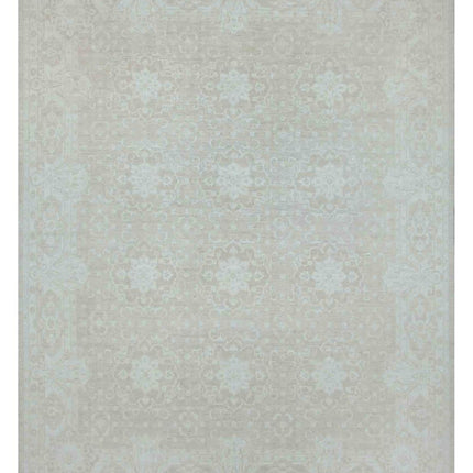 Serenity 12' 1" X 15' 0" Hand Knotted Wool Rug 12' 1" X 15' 0" (368 X 457) / Taupe / Wool