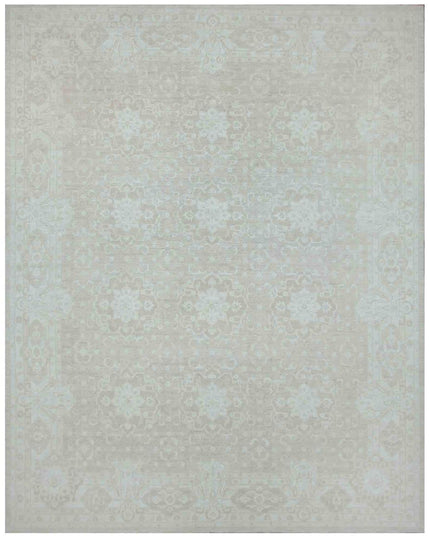Serenity 12' 1" X 15' 0" Hand Knotted Wool Rug 12' 1" X 15' 0" (368 X 457) / Taupe / Wool