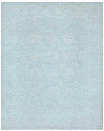 Serenity 8' 0" X 9' 11" Hand Knotted Wool Rug 8' 0" X 9' 11" (244 X 302) / Blue / Wool