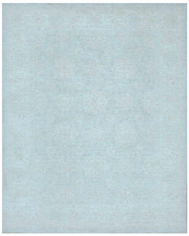 Serenity 8' 0" X 9' 11" Hand Knotted Wool Rug 8' 0" X 9' 11" (244 X 302) / Blue / Wool