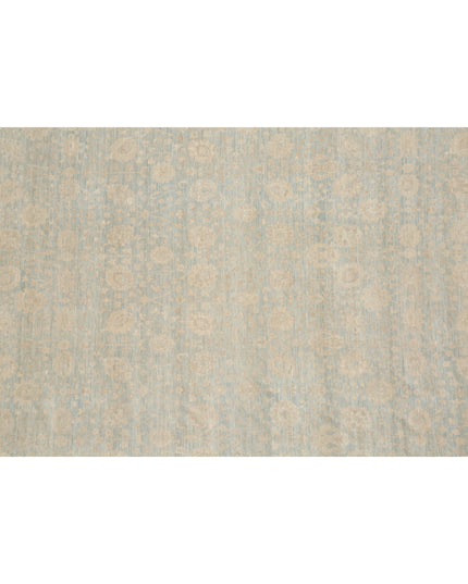 Serenity 26' 6" X 40' 4" Hand Knotted Wool Rug 26' 6" X 40' 4" (808 X 1229) / Blue / Wool