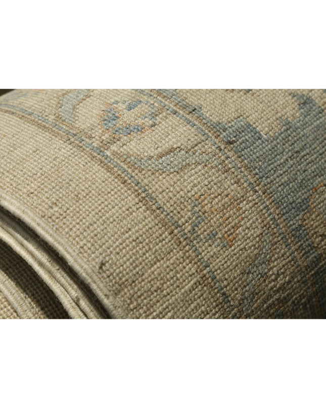 Serenity 26' 6" X 40' 4" Hand Knotted Wool Rug 26' 6" X 40' 4" (808 X 1229) / Blue / Wool