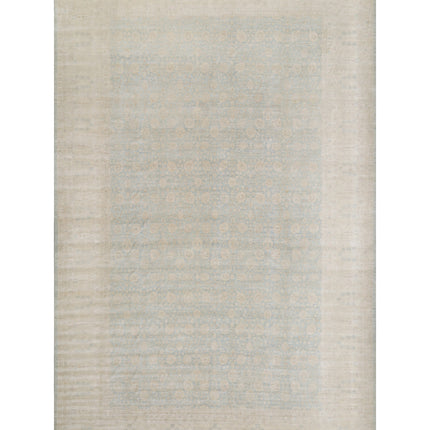 Serenity 26' 6" X 40' 4" Hand Knotted Wool Rug 26' 6" X 40' 4" (808 X 1229) / Blue / Wool