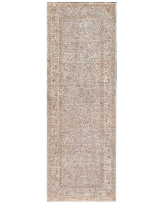 Serenity 3' 0" X 8' 4" Hand Knotted Wool Rug 3' 0" X 8' 4" (91 X 254) / Beige / Wool