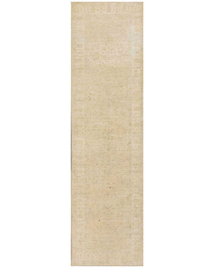 Serenity 2' 8" X 9' 8" Hand Knotted Wool Rug 2' 8" X 9' 8" (81 X 295) / Ivory / Wool