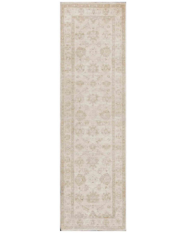 Serenity 2' 6" X 9' 0" Hand Knotted Wool Rug 2' 6" X 9' 0" (76 X 274) / Ivory / Wool