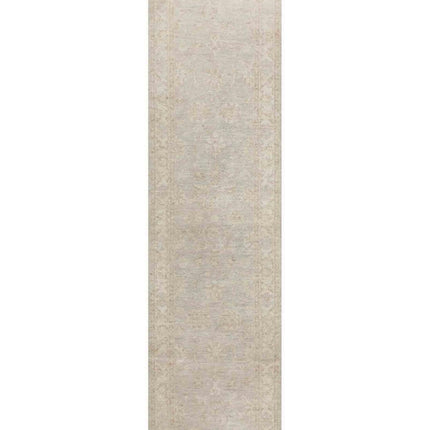 Serenity 2' 8" X 9' 10" Hand Knotted Wool Rug 2' 8" X 9' 10" (81 X 300) / Grey / Wool