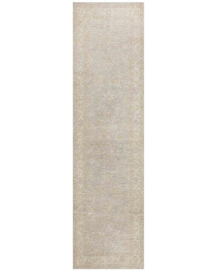 Serenity 2' 8" X 9' 10" Hand Knotted Wool Rug 2' 8" X 9' 10" (81 X 300) / Grey / Wool