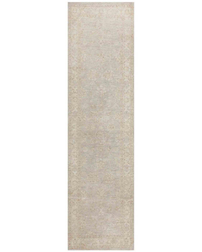 Serenity 2' 8" X 9' 10" Hand Knotted Wool Rug 2' 8" X 9' 10" (81 X 300) / Grey / Wool