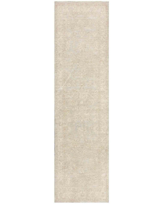 Serenity 2' 8" X 10' 0" Hand Knotted Wool Rug 2' 8" X 10' 0" (81 X 305) / Grey / Wool