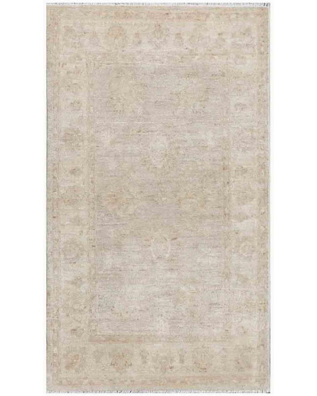 Serenity 2' 7" X 4' 4" Hand Knotted Wool Rug 2' 7" X 4' 4" (79 X 132) / Grey / Wool