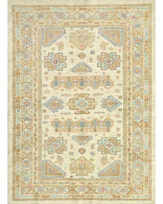 Serenity 4' 11" X 6' 8" Hand Knotted Wool Rug 4' 11" X 6' 8" (150 X 203) / Ivory / Wool