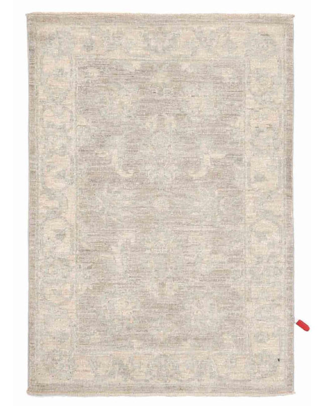 Serenity 2' 2" X 3' 1" Hand Knotted Wool Rug 2' 2" X 3' 1" (66 X 94) / Green / Wool