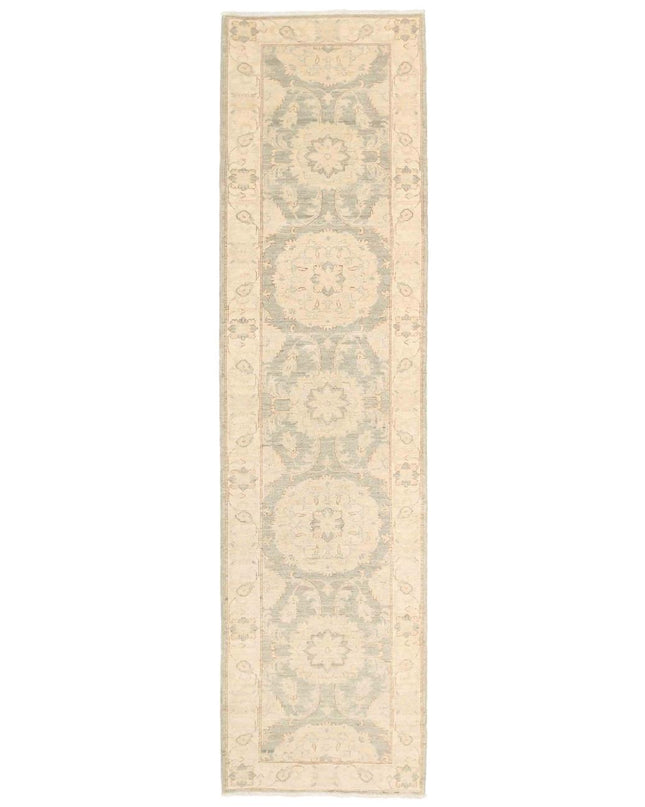 Serenity 2' 5" X 9' 10" Hand Knotted Wool Rug 2' 5" X 9' 10" (74 X 300) / Green / Wool