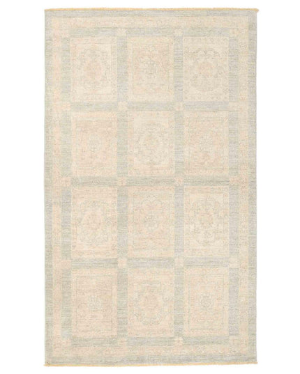 Serenity 2' 11" X 5' 0" Hand Knotted Wool Rug 2' 11" X 5' 0" (89 X 152) / Grey / Wool