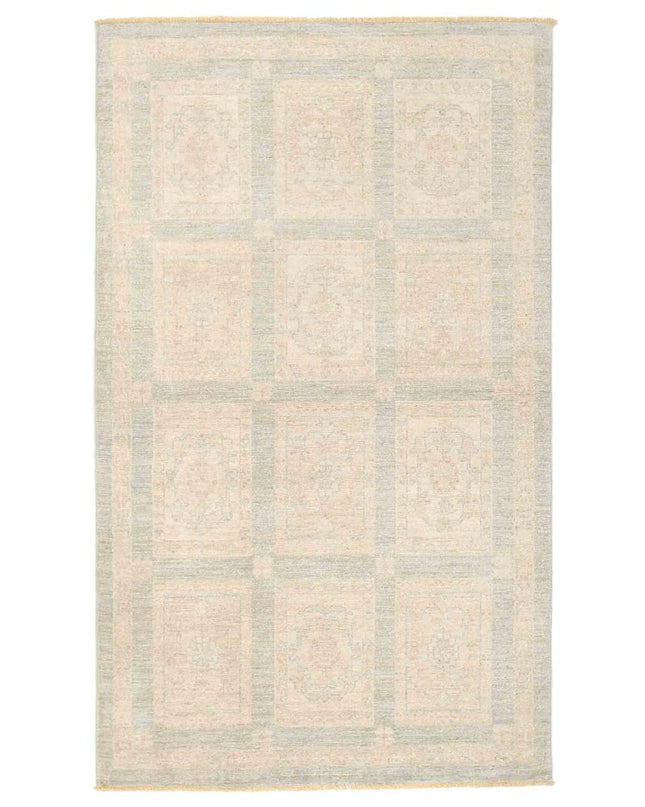 Serenity 2' 11" X 5' 0" Hand Knotted Wool Rug 2' 11" X 5' 0" (89 X 152) / Grey / Wool