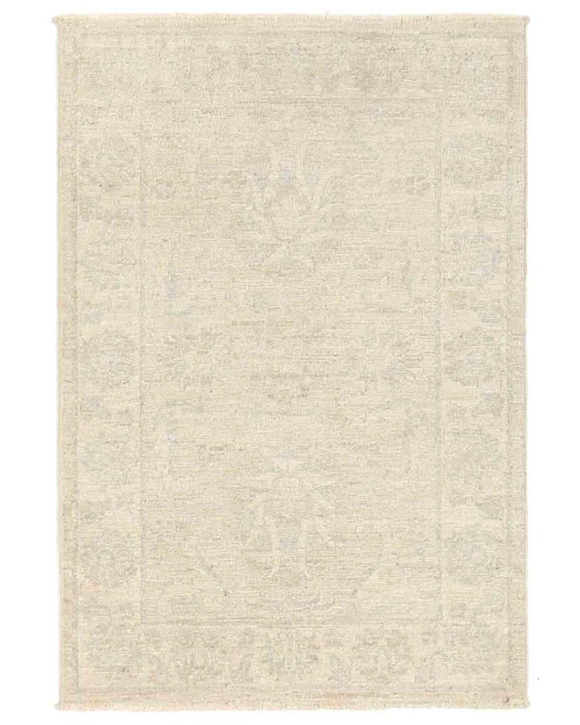 Serenity 2' 2" X 3' 1" Hand Knotted Wool Rug 2' 2" X 3' 1" (66 X 94) / Grey / Wool