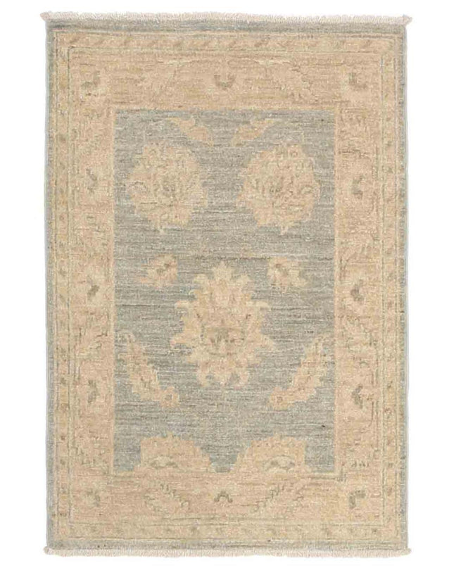 Serenity 2' 1" X 3' 1" Hand Knotted Wool Rug 2' 1" X 3' 1" (63 X 94) / Grey / Wool