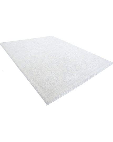 Serenity 9' 0" X 11' 5" Hand Knotted Wool Rug 9' 0" X 11' 5" (274 X 348) / Grey / Wool