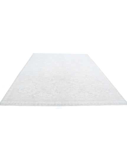 Serenity 9' 0" X 11' 5" Hand Knotted Wool Rug 9' 0" X 11' 5" (274 X 348) / Grey / Wool