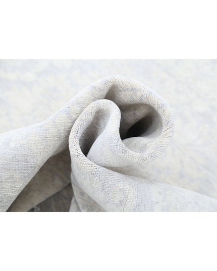 Serenity 9' 0" X 11' 5" Hand Knotted Wool Rug 9' 0" X 11' 5" (274 X 348) / Grey / Wool