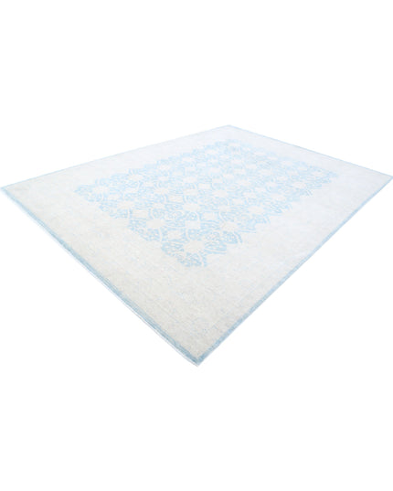 Serenity 8' 10" X 12' 0" Hand Knotted Wool Rug 8' 10" X 12' 0" (269 X 366) / Blue / Wool