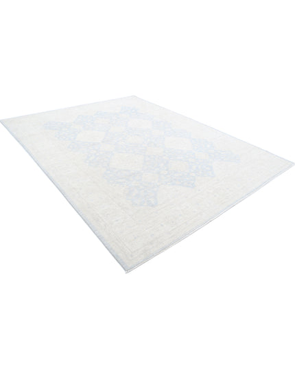 Serenity 8' 0" X 10' 0" Hand Knotted Wool Rug 8' 0" X 10' 0" (244 X 305) / Grey / Wool