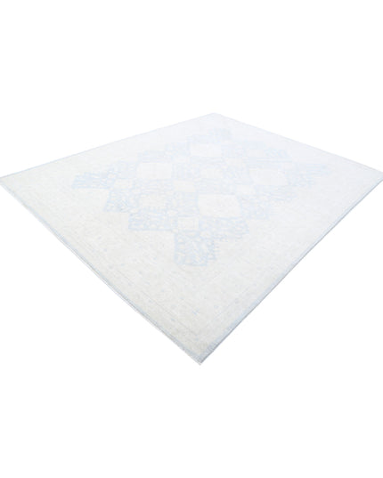 Serenity 8' 0" X 10' 0" Hand Knotted Wool Rug 8' 0" X 10' 0" (244 X 305) / Grey / Wool