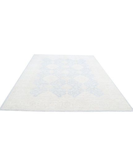 Serenity 8' 0" X 10' 0" Hand Knotted Wool Rug 8' 0" X 10' 0" (244 X 305) / Grey / Wool