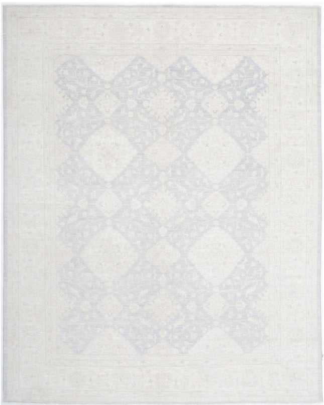 Serenity 8' 0" X 10' 0" Hand Knotted Wool Rug 8' 0" X 10' 0" (244 X 305) / Grey / Wool