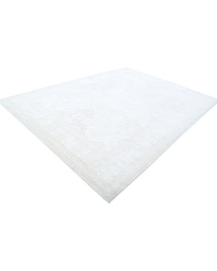 Serenity 8' 10" X 11' 8" Hand Knotted Wool Rug 8' 10" X 11' 8" (269 X 356) / Ivory / Wool