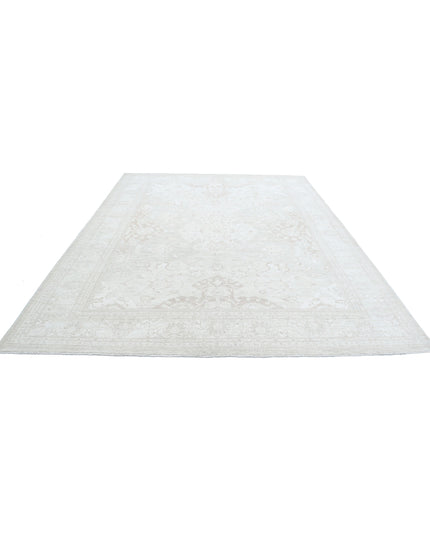 Serenity 8' 10" X 11' 8" Hand Knotted Wool Rug 8' 10" X 11' 8" (269 X 356) / Ivory / Wool