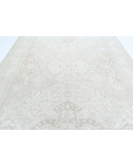 Serenity 8' 10" X 11' 8" Hand Knotted Wool Rug 8' 10" X 11' 8" (269 X 356) / Ivory / Wool