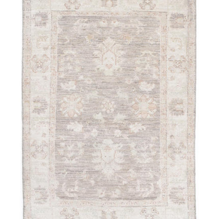 Serenity 2' 9" X 4' 1" Hand Knotted Wool Rug 2' 9" X 4' 1" (84 X 124) / Brown / Wool