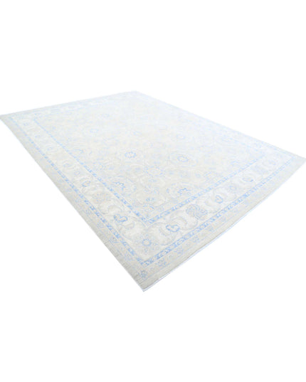 Serenity 9' 0" X 12' 1" Hand Knotted Wool Rug 9' 0" X 12' 1" (274 X 368) / Ivory / Wool
