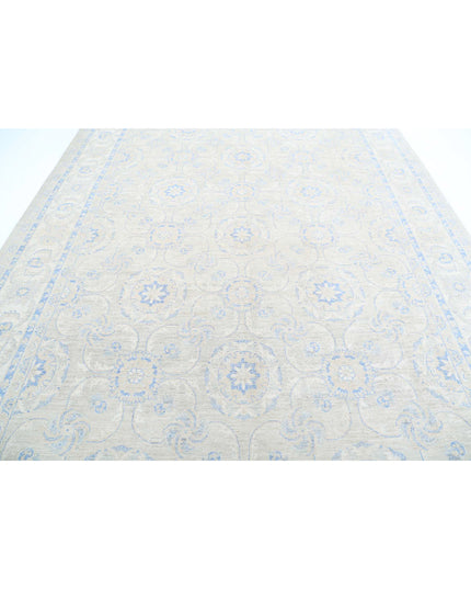 Serenity 9' 0" X 12' 1" Hand Knotted Wool Rug 9' 0" X 12' 1" (274 X 368) / Ivory / Wool
