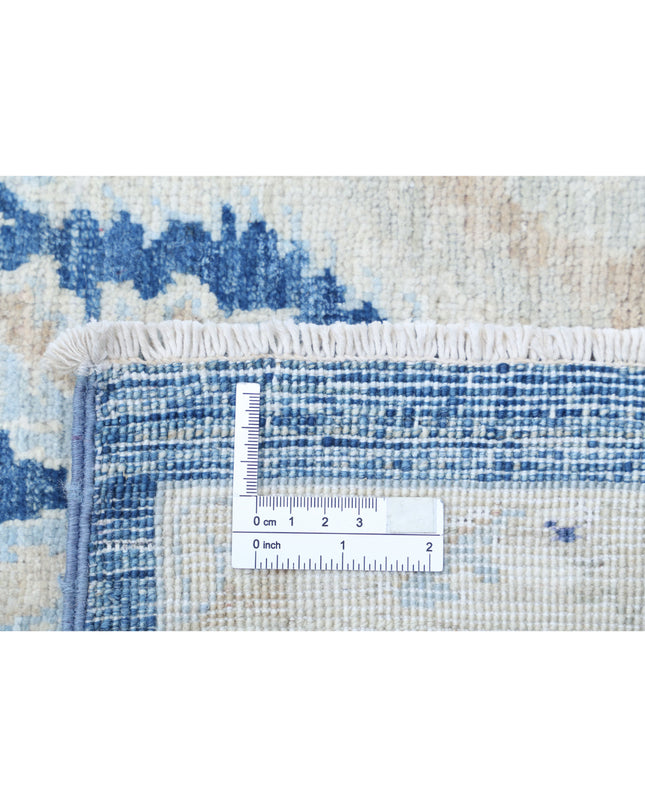 Serenity 9' 8" X 13' 7" Hand Knotted Wool Rug 9' 8" X 13' 7" (295 X 414) / Blue / Wool