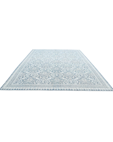 Serenity 10' 4" X 13' 2" Hand Knotted Wool Rug 10' 4" X 13' 2" (315 X 401) / Grey / Wool