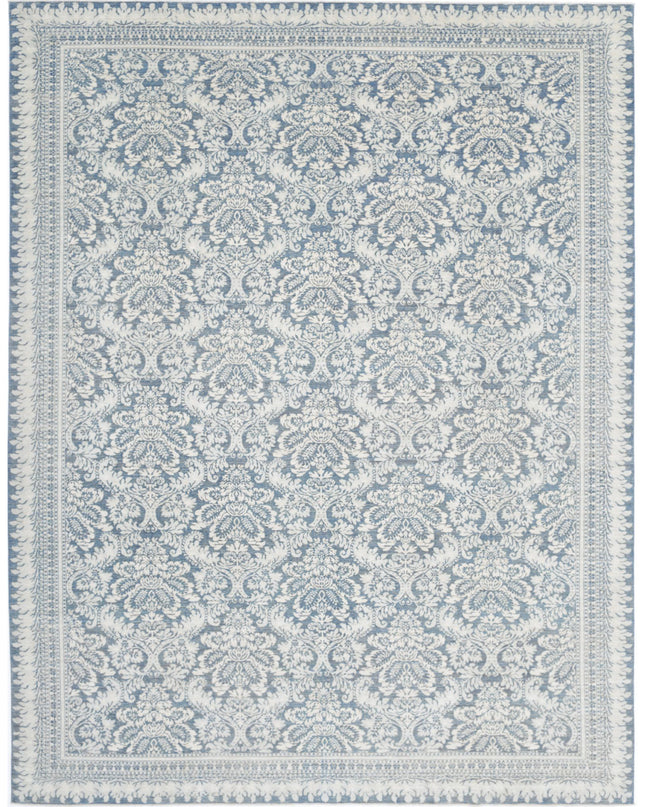 Serenity 10' 4" X 13' 2" Hand Knotted Wool Rug 10' 4" X 13' 2" (315 X 401) / Grey / Wool
