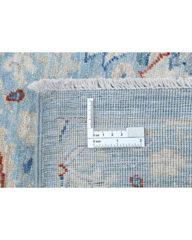 Serenity 8' 9" X 11' 7" Hand Knotted Wool Rug 8' 9" X 11' 7" (267 X 353) / Teal / Wool