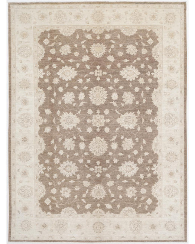 Serenity 8' 2" X 11' 2" Hand Knotted Wool Rug 8' 2" X 11' 2" (249 X 340) / Taupe / Wool