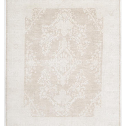 Serenity 8' 11" X 11' 7" Hand Knotted Wool Rug 8' 11" X 11' 7" (272 X 353) / Brown / Wool