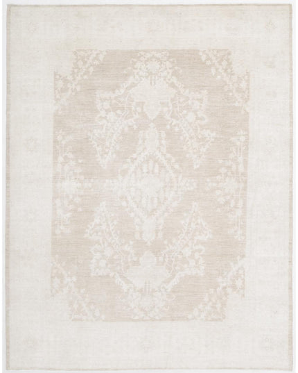 Serenity 8' 11" X 11' 7" Hand Knotted Wool Rug 8' 11" X 11' 7" (272 X 353) / Brown / Wool