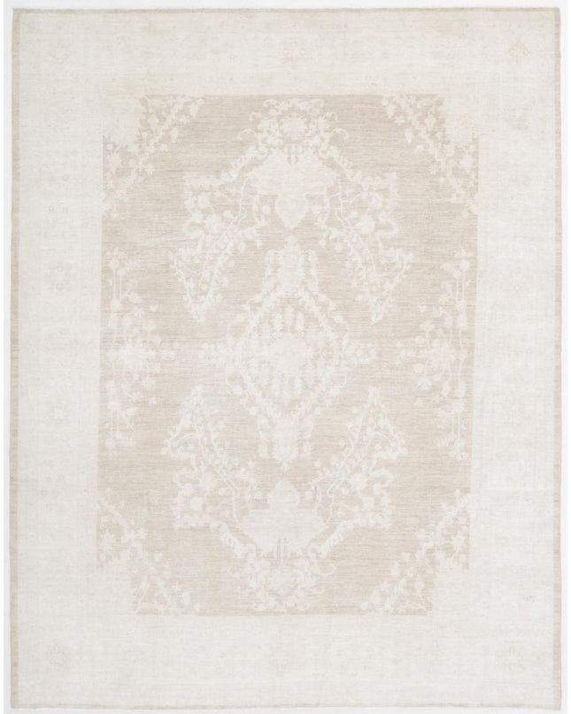 Serenity 8' 11" X 11' 7" Hand Knotted Wool Rug 8' 11" X 11' 7" (272 X 353) / Brown / Wool