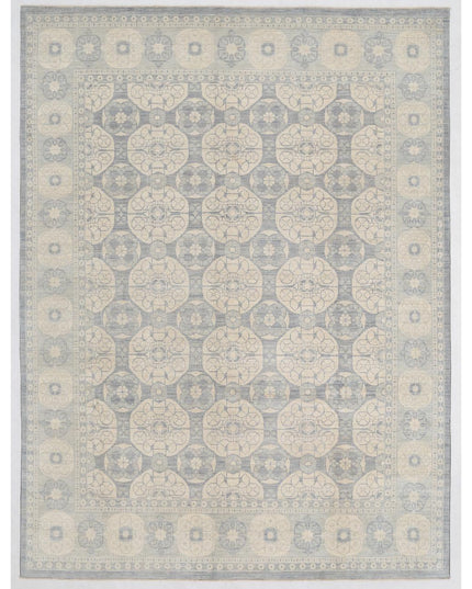 Serenity 9' 0" X 12' 0" Hand Knotted Wool Rug 9' 0" X 12' 0" (274 X 366) / Brown / Wool