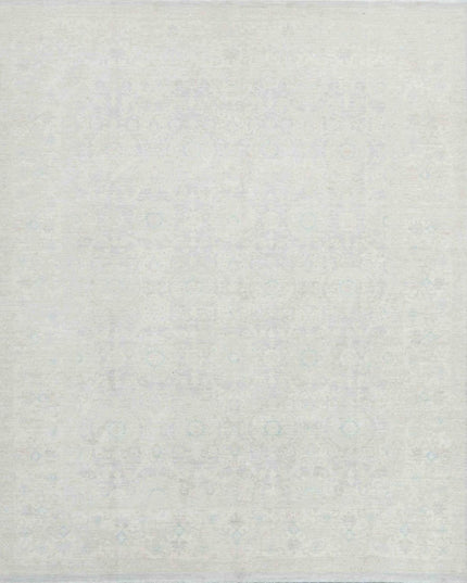 Serenity 8' 2" X 9' 9" Hand Knotted Wool Rug 8' 2" X 9' 9" (249 X 297) / Grey / Wool