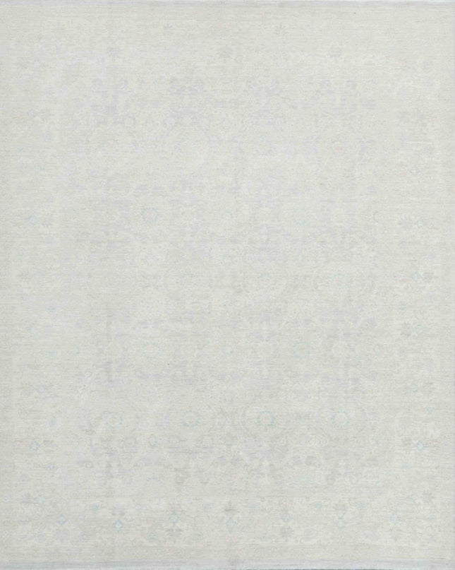 Serenity 8' 2" X 9' 9" Hand Knotted Wool Rug 8' 2" X 9' 9" (249 X 297) / Grey / Wool