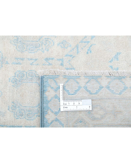 Serenity 7' 11" X 9' 11" Hand Knotted Wool Rug 7' 11" X 9' 11" (241 X 302) / Teal / Wool