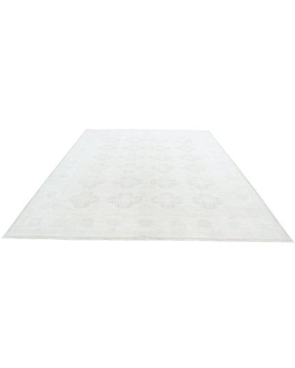 Serenity 9' 0" X 11' 5" Hand Knotted Wool Rug 9' 0" X 11' 5" (274 X 348) / Grey / Wool