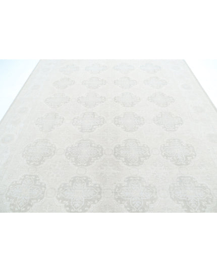 Serenity 9' 0" X 11' 5" Hand Knotted Wool Rug 9' 0" X 11' 5" (274 X 348) / Grey / Wool